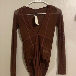 New transparent Bodysuit